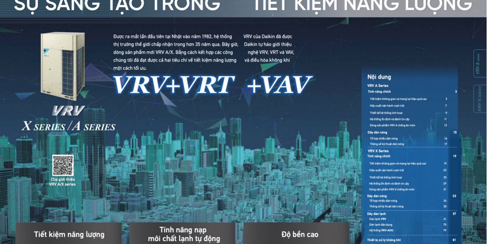 Máy lạnh trung tâm VRV / VRF
