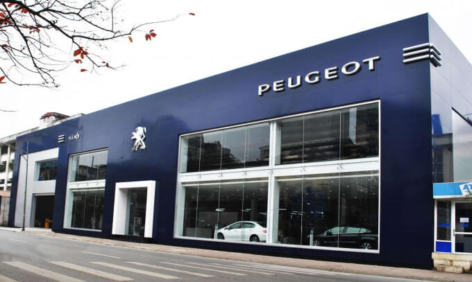 Showroom ôtô Peugeot Bình Tân (Tp.HCM)