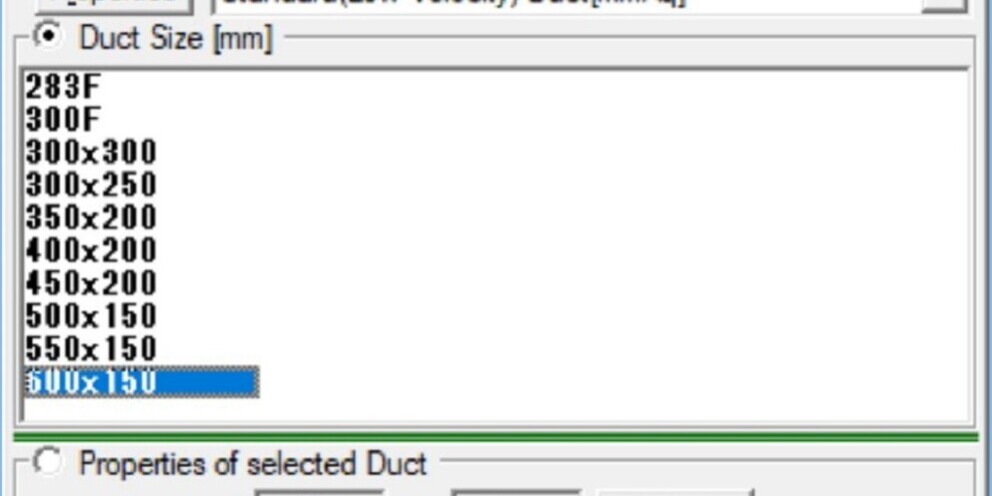Duct Checker - Tính chọn kích thước ống gió, miệng gió