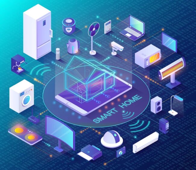 Smart Home, Appliances Controlled through WiFi