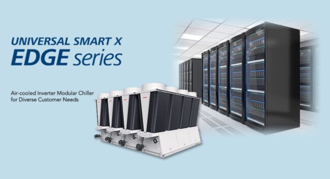Toshiba ra mắt dòng máy lạnh trung tâm Universal Smart X / Edge