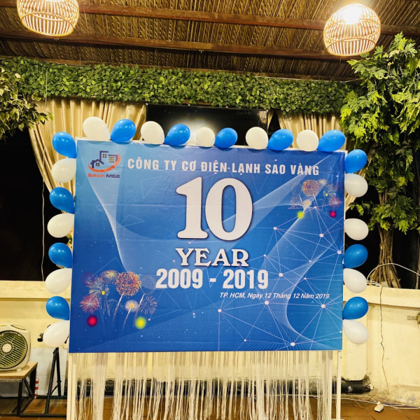 Sinh nhật SAVA M&E tròn 10 tuổi 2019