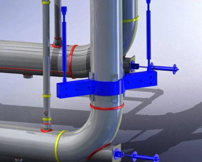 Hướng dẫn lắp đặt giá đỡ đường ống