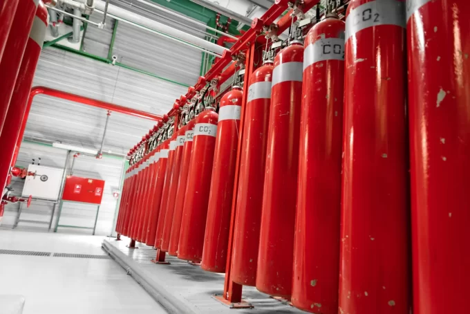 Gas-Suppression-system