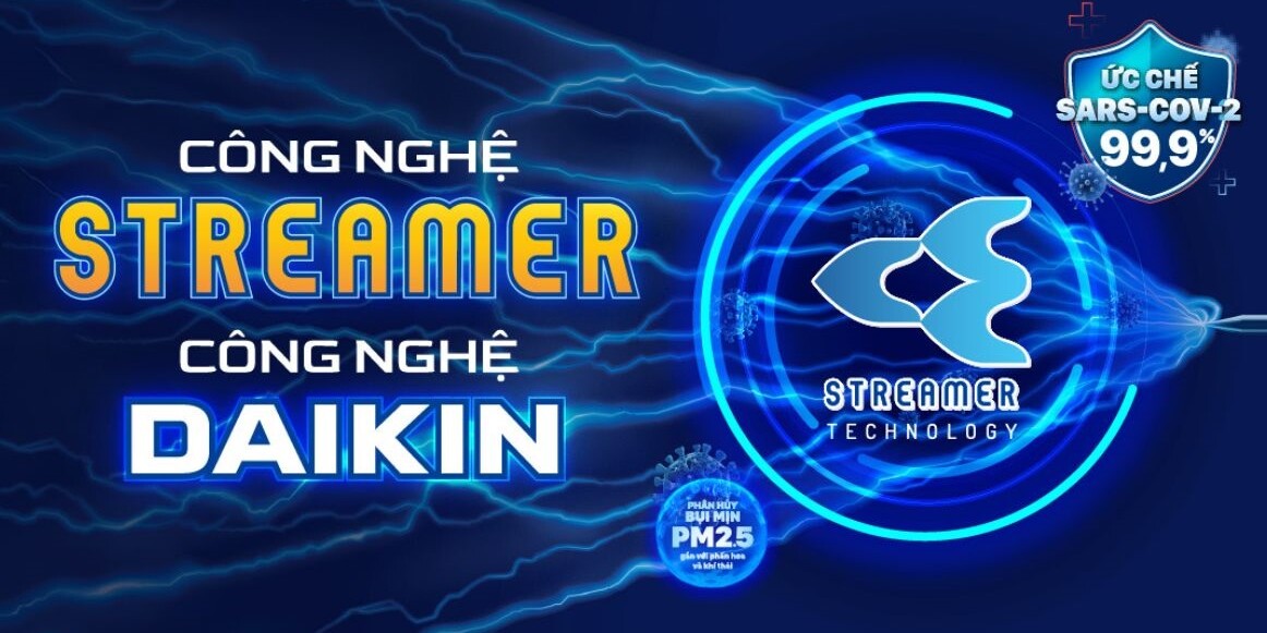 Công nghệ nổi bật Streamer của Daikin Công nghệ nổi bật Streamer của Daikin