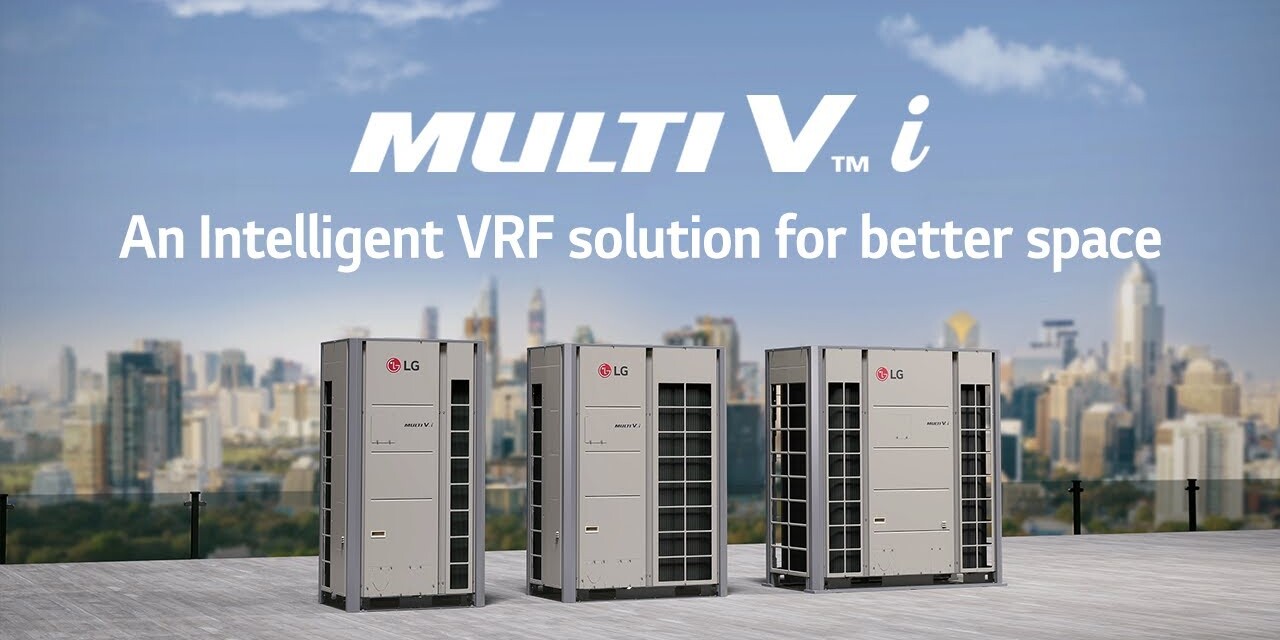Điều hòa trung tâm Multi V i quản lý năng lượng bằng (AI)