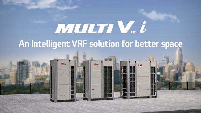 Điều hòa trung tâm Multi V i quản lý năng lượng bằng (AI)