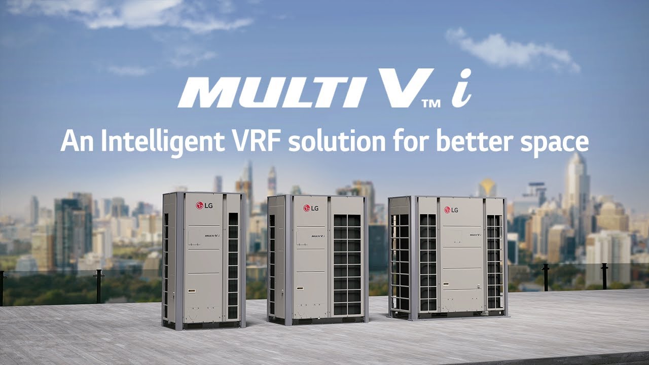 Điều hòa trung tâm Multi V i quản lý năng lượng bằng (AI)
