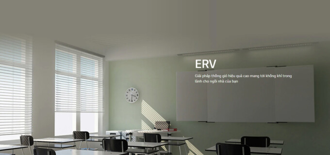 Giải pháp thông gió (ERV) của LG