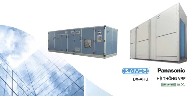 Panasonic DX-AHU – Bo xu ly khong khi ket hop dan nong VRF