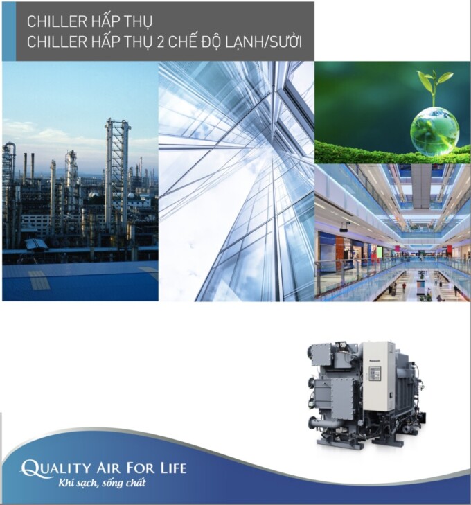 Catalogue điều hoà trung tâm ABS Chiller Panasonic 2024