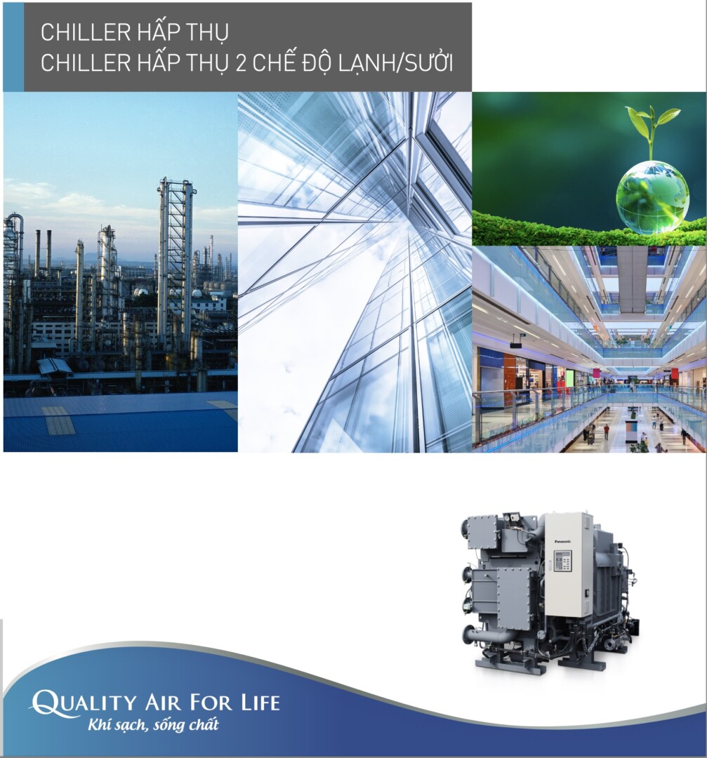 Catalogue điều hoà trung tâm ABS Chiller Panasonic 2024