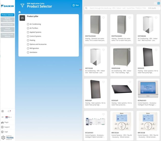 Thư viện đối tượng BIM của Daikin