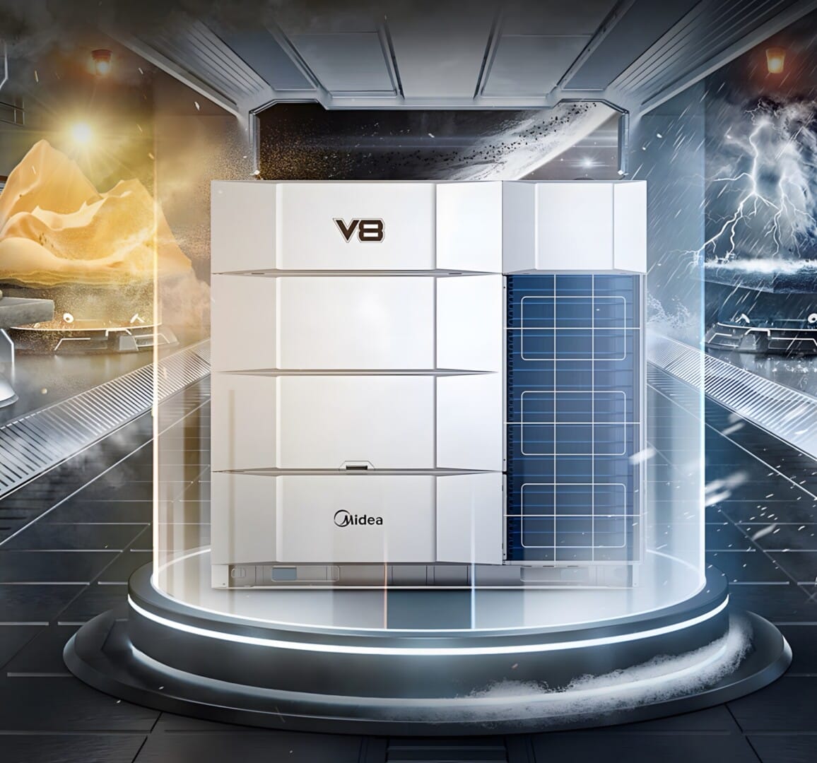 Máy lạnh trung tâm Media VRF V8