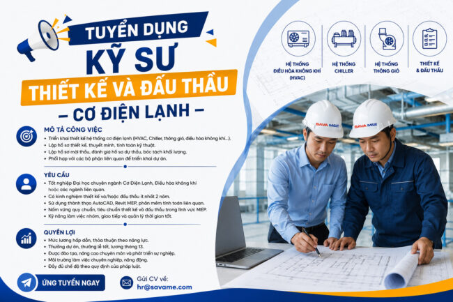 savame-tuyen dung ky su thiet ke va dau thau – co dien lanh